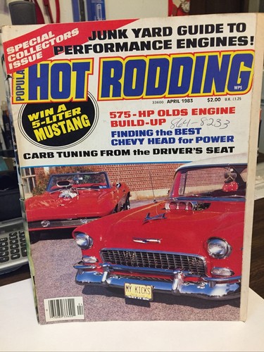 Popular hot rodding magazine - hot,