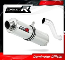 XTZ 660 TENERE Exhaust ROUND Dominator Racing silencer muffler 1994 1995 1996