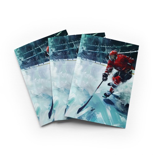 Ice hockey stadium greeting - hockey,