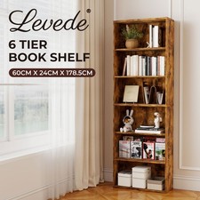 Levede 6 Tier Bookcase