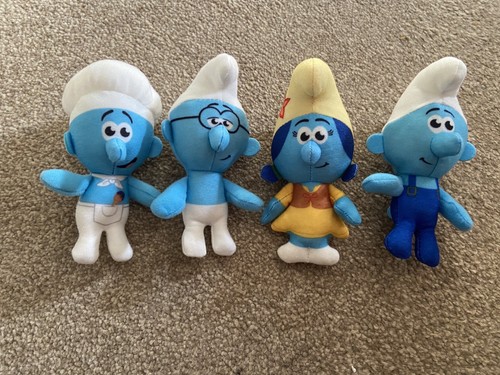 Mcdonalds smurfs plush soft - mcdonalds,