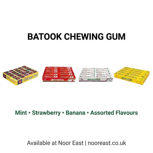 Batook chewing gum - chewing, bulk
