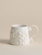 Floral 3D Flower Mug Ceramic