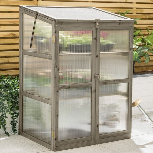 Cold frame garden - cold, greenhouse