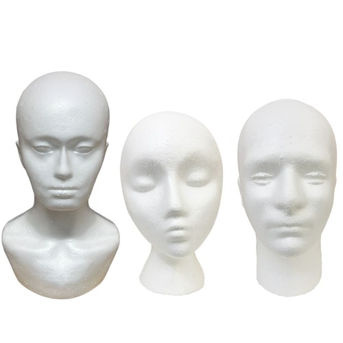 Polystyrene foam head - polystyrene,