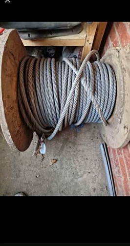 10mm steel wire rope cable - cable, on
