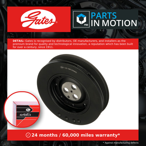 Crankshaft pulley fits - (tvd),
