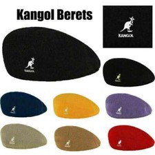 Kangol Berets Casual Knitting Mesh Hat Winter Spring Ventair Men Women Hat Cap