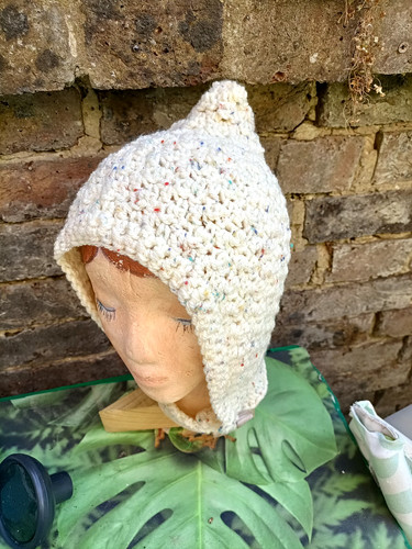 Adult pixie bonnet hood - hood, hat