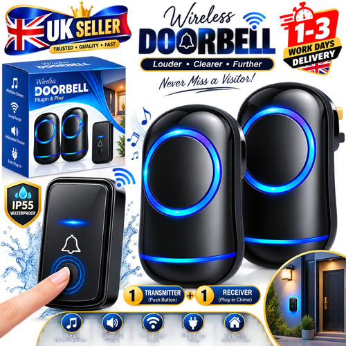 Wireless door bells waterproof - wireless,