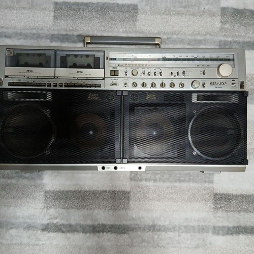 Sharp 909 vintage boombox - vintage,
