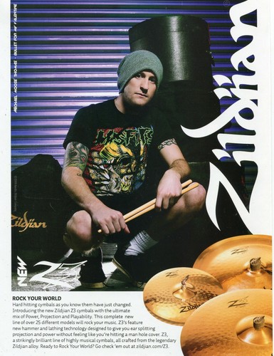 2010 print zildjian z3 - print,