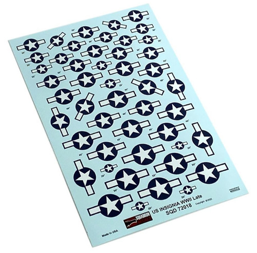 Squadron decals us - 1/72,