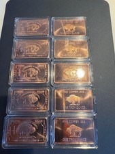 10 USA Buffalo Copper Coin and