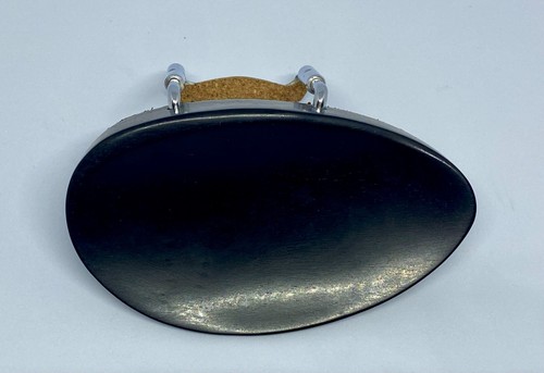 Unusual ebony violin - ebony, chin