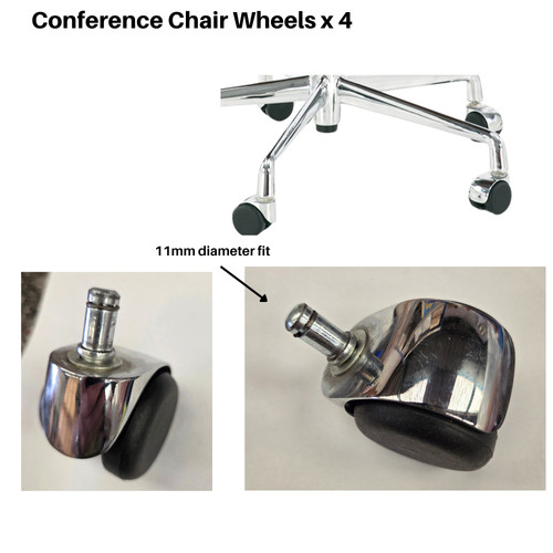 Set polished chrome - 4,