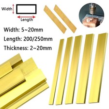 Brass Flat Bar Thicknesses 2mm