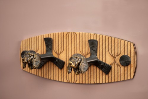 Springer spaniel wall hooks - v2,