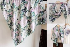 100% Mulberry Silk Scarf in