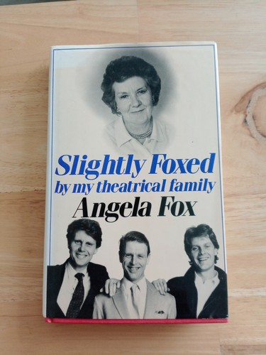 Slightly foxed my - slightly, by