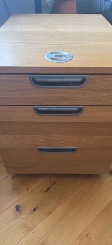 Oak drawer filing cabinet - filing,