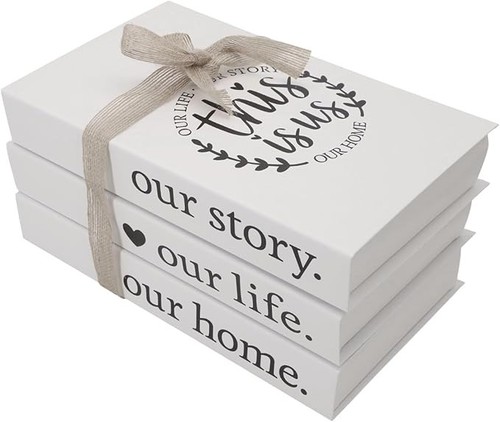 Folding fake book set - folding,