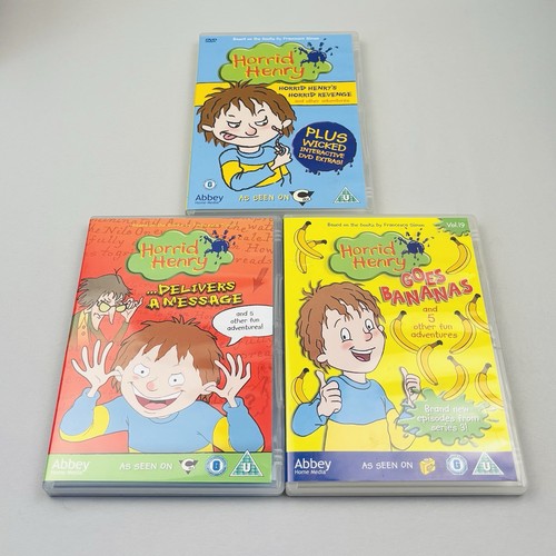 Horrid henry dvd bundle - henry,