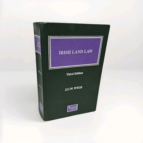 Irish land law third - land,