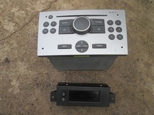 2006 VAUXHALL TIGRA CORSA C CD30 MP3 CAR RADIO SILVER 13188892 DISPLAY 13208191