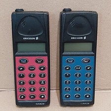 Lot of 2 x Vintage Ericsson GA628 Mobile Phone - Spares Repair