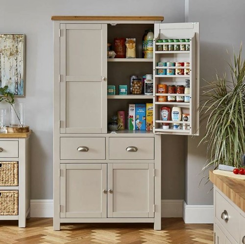 Pantry cupboard cotswold grey - pantry,