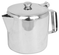 Teapot Catering Stainless Steel Restaurant Tea Pot 32oz 950ml 1.6pt