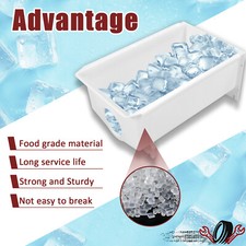 For W10850492 Refrigerator Ice Bucket Container For Whirlpool Kenmore Maytag