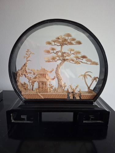Vintage chinese hand carved - vintage, hand-carved