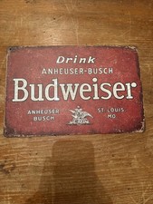 Budweiser Style Metal Beer