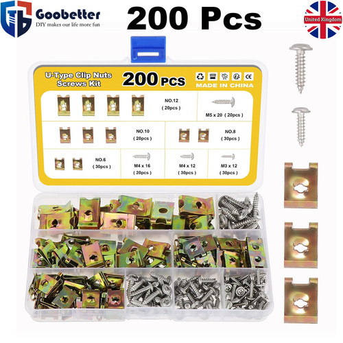200pcs spire clips nuts - spire,