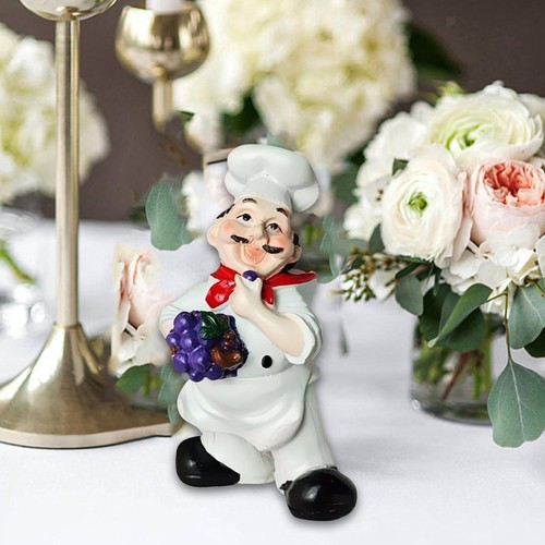 Chef resin figurine sculpture - chef,