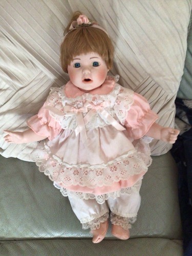Porcelain doll 1994 - doll,