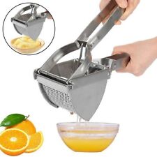 Heavy Duty Steel Potato Ricer Puree Masher Juicer Vegetable Fruit Press Maker UK