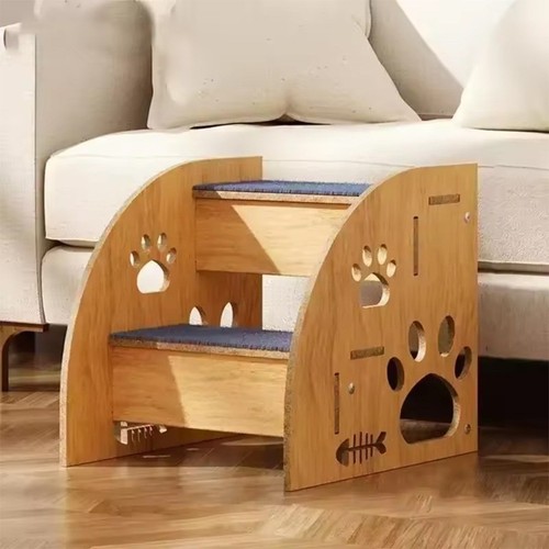 Steps wooden dog stairs - 2,