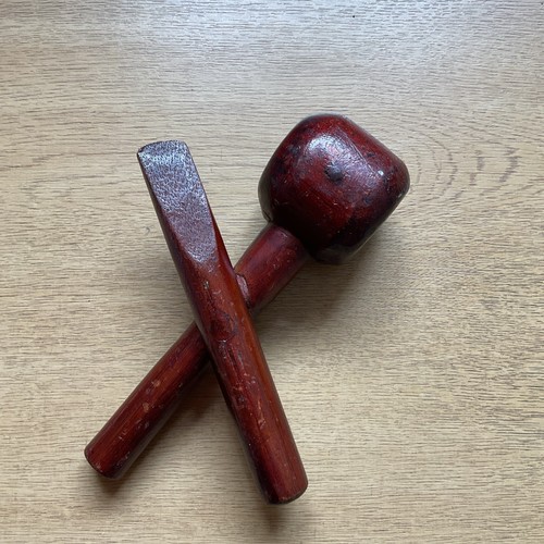 Masonic mark mallet chisel - masonic,