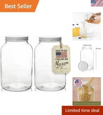 Glass Jar with Lid 1 Gallon
