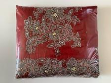 WEDDING BRIDAL GIFT Unstitched Suit Material Punjabi Pakistani Indian Maroon