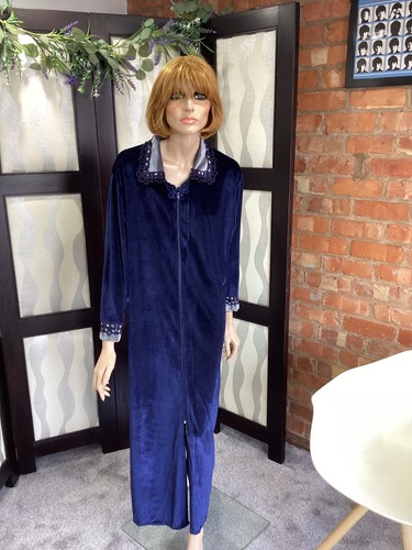 Vintage dressing gown - vintage, zip