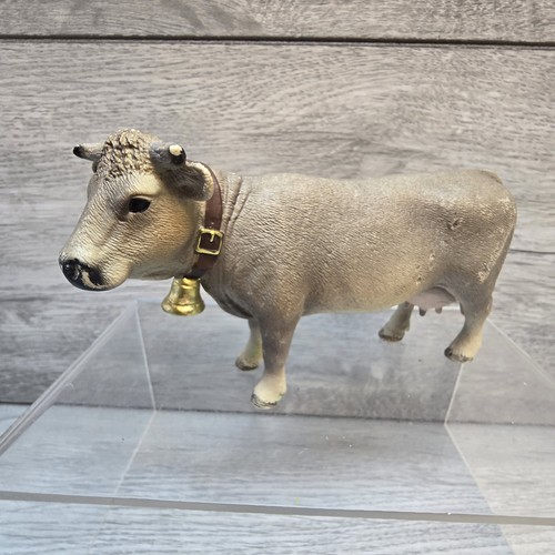 Schleich brown swiss cow - swiss,