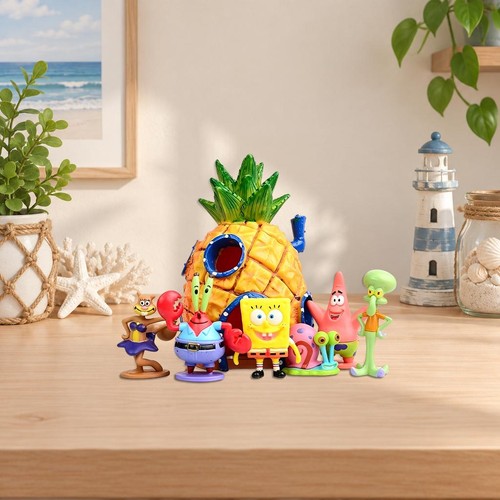 Piece spongebob pvc figure - pvc,