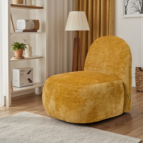 Swivel cuddle chair - cuddle, round