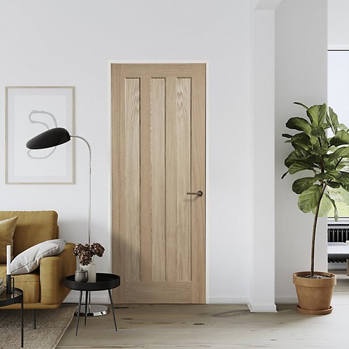Oak veneer internal door - oak,