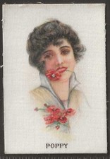 MY WEEKLY-FLORAL BEAUTIES 1914 (SILK SILKS M12)- POPPY