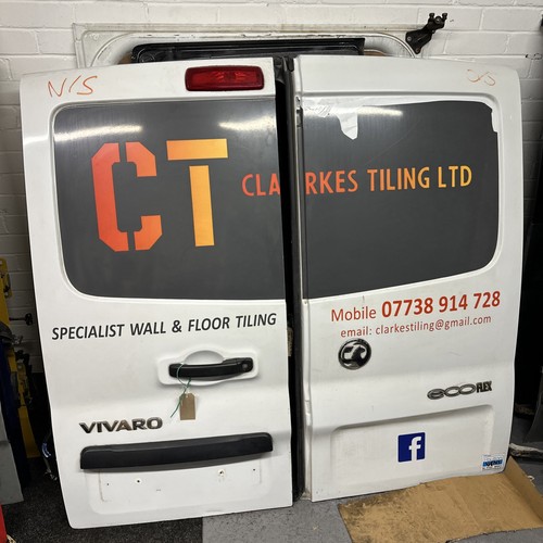 Vauxhall vivaro rear doors - vivaro,